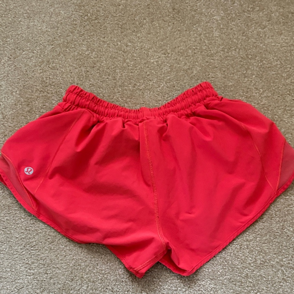 lululemon athletica Women's Red Athletic Shorts